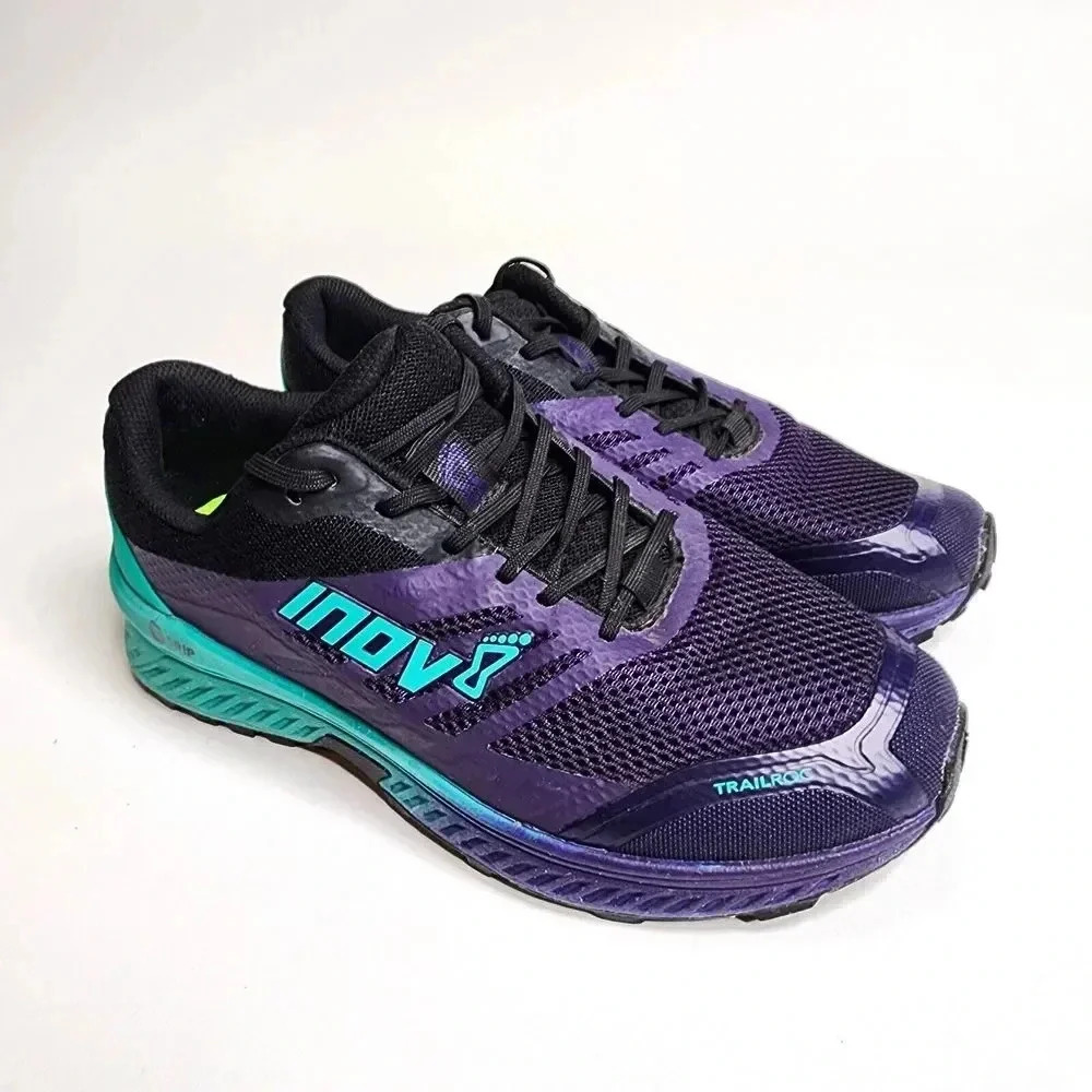 Inov8 TrailRoc 280 Women's Size 7 Hiking Outdoor Trail Shoes‎ Purple Green Black